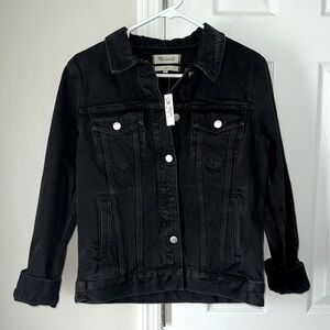 Madewell Classic Denim Jacket New With Tags Size Large